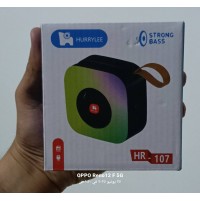 سبيكر HurryLee HR-107 محمول – صوت قوي وباس قوي