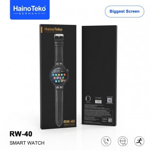 ساعة Haino Teko RW40 الذكية الألمانية | تصميم رجالي فاخر ومتانة لا مثيل لها