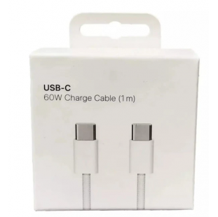 كابل شحن USB-C إلى USB-C بقوة 60 واط